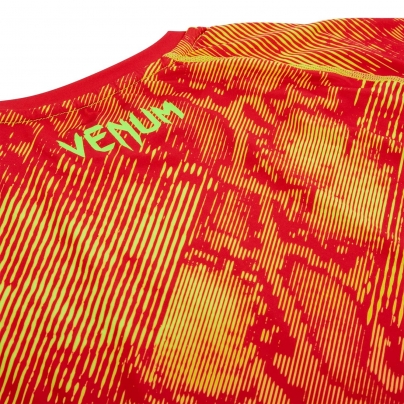 Рашгард Venum Fusion Orange/Yellow S/S