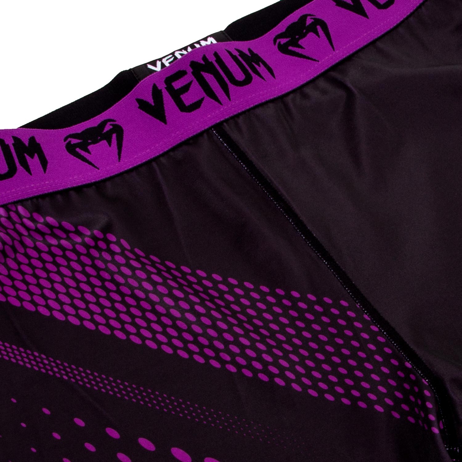 Компрессионные штаны Venum Rapid Black/Purple