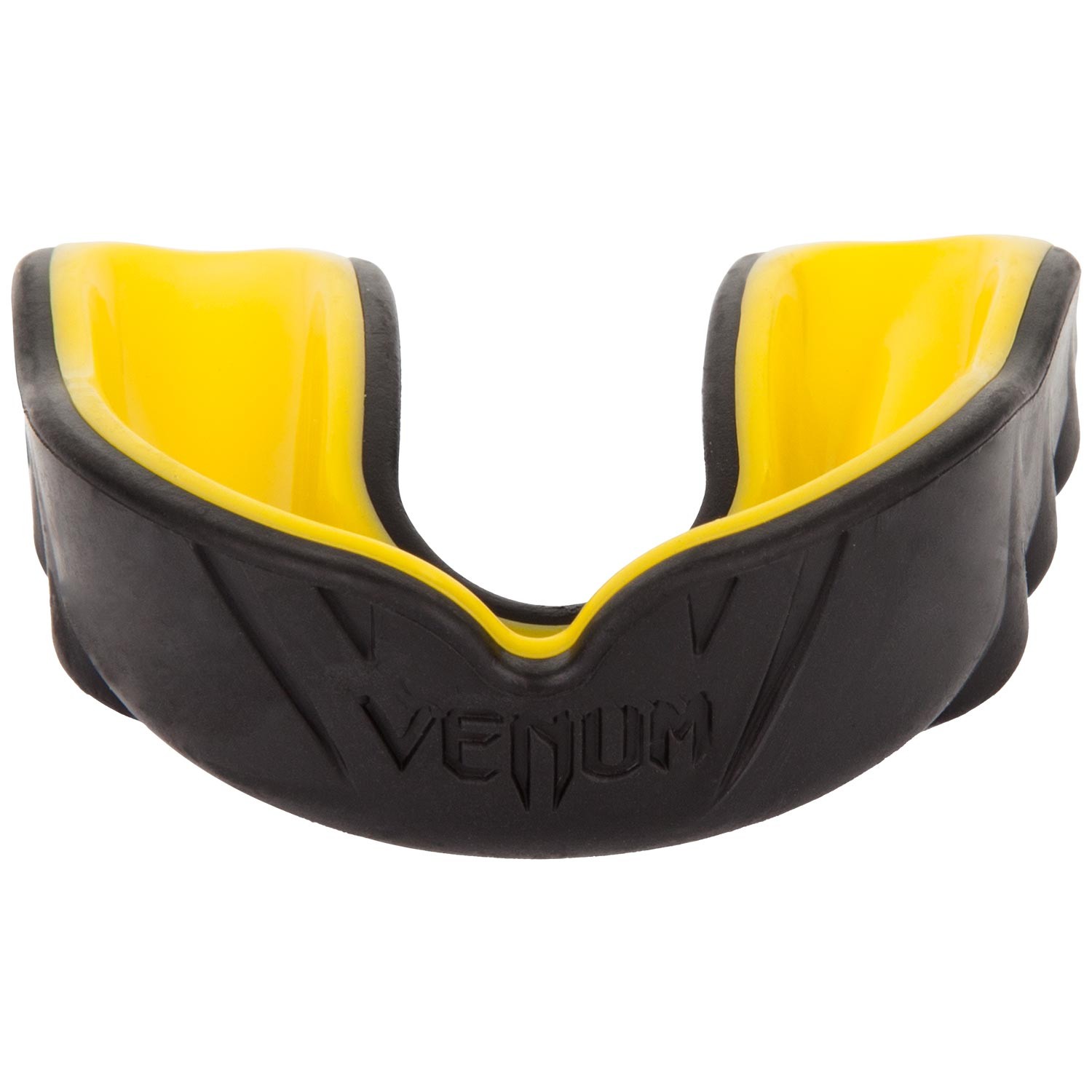 Капа боксерская Venum Challenger Black/Yellow
