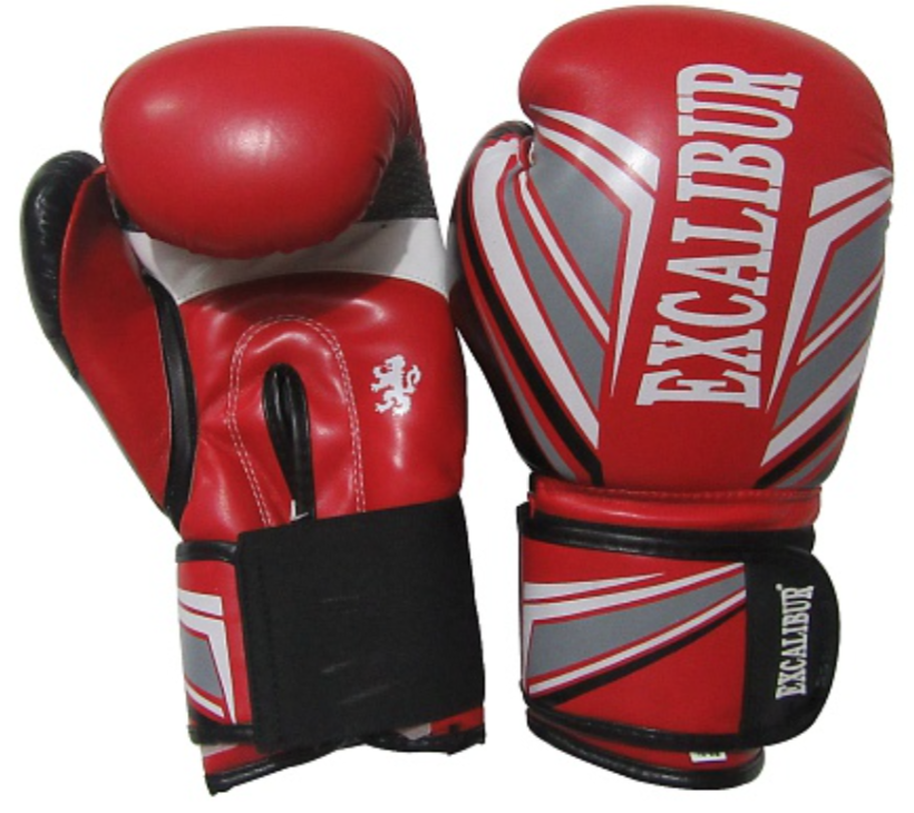 Перчатки боксерские Excalibur 8023-04 Red PU