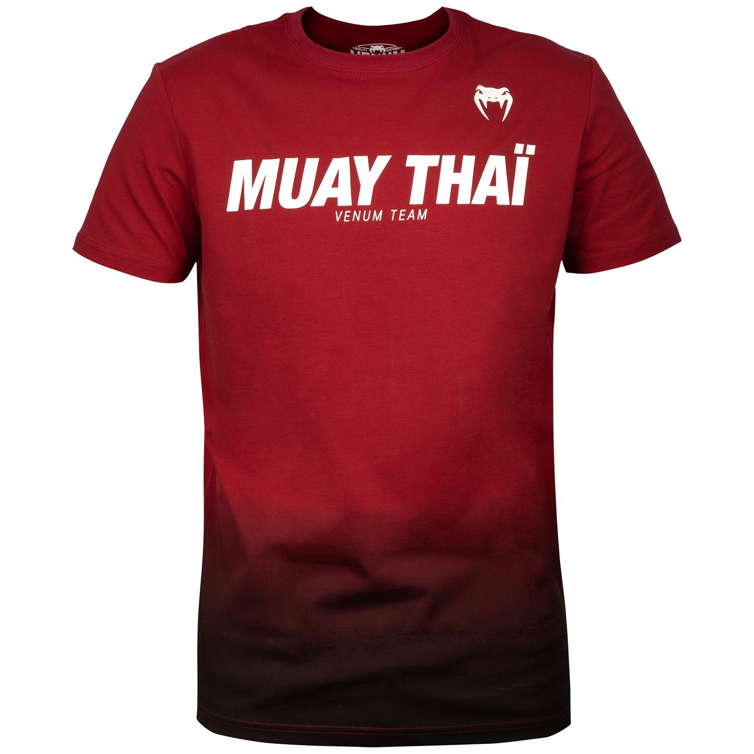 Футболка Venum Sport Classic Muay Thai Red Wine/Black