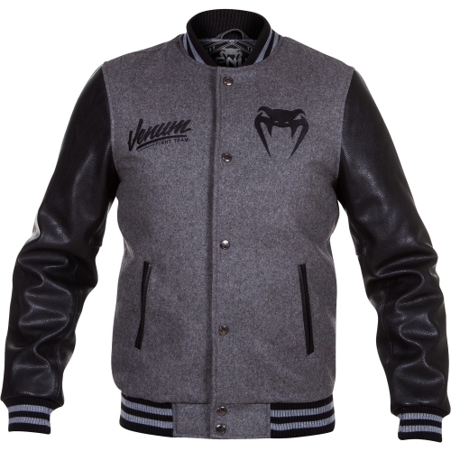 Куртка Venum Shockwave Varsity Jacket - Black/Grey