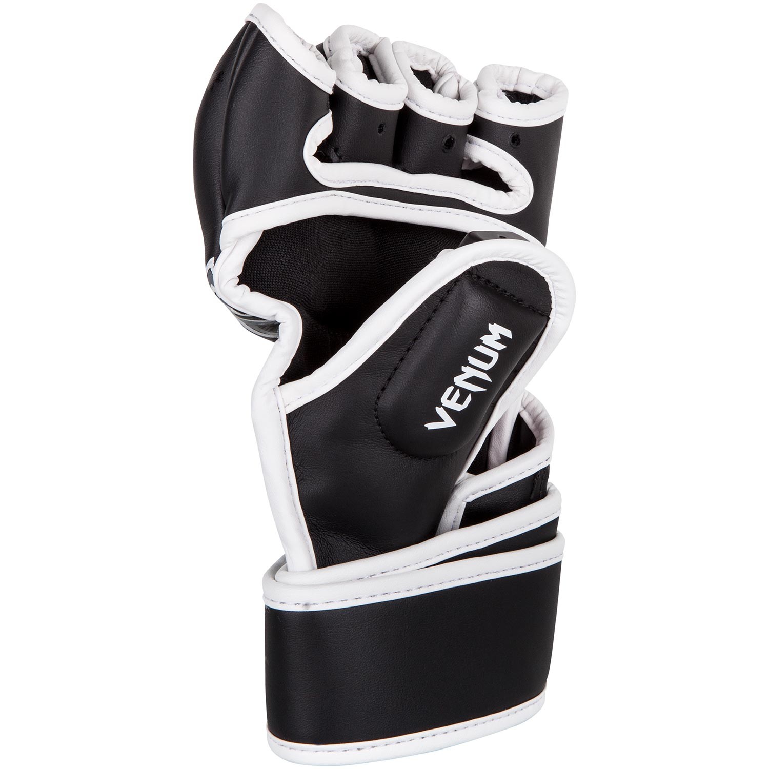 Перчатки ММА Venum Gladiator Black/White