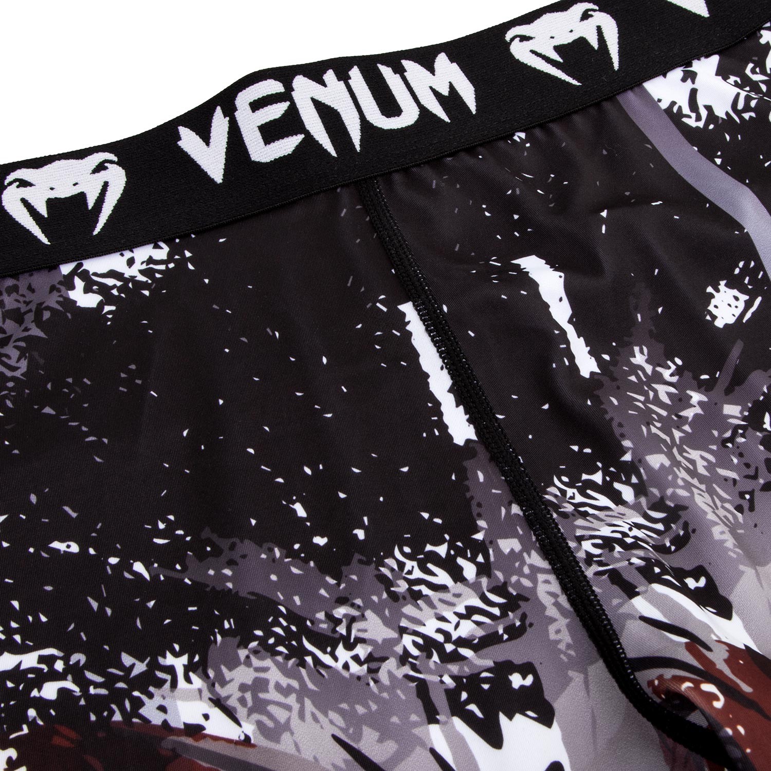 Компрессионные штаны Venum Gorilla Black