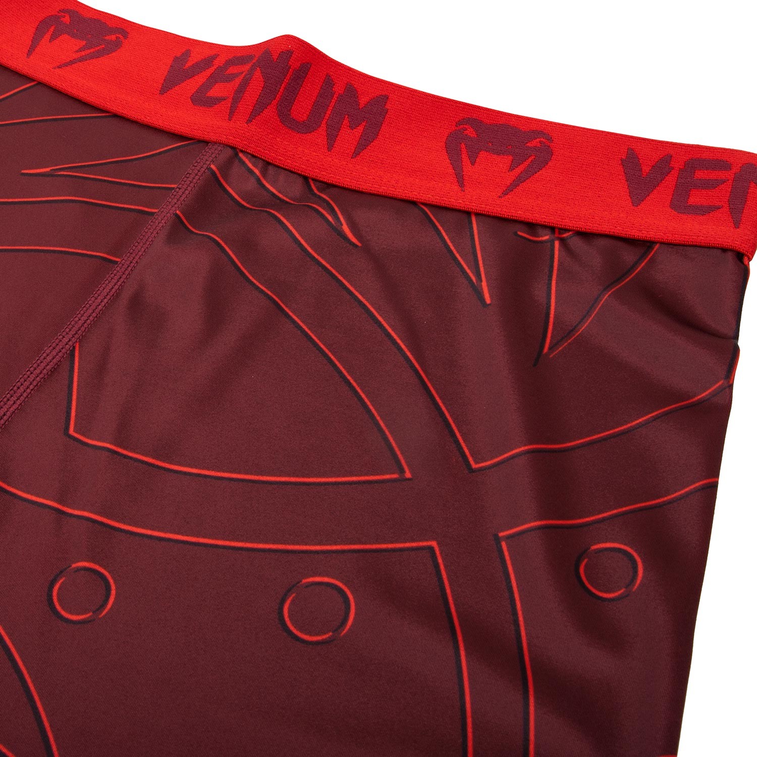 Компрессионные штаны Venum Nightcrawler Red