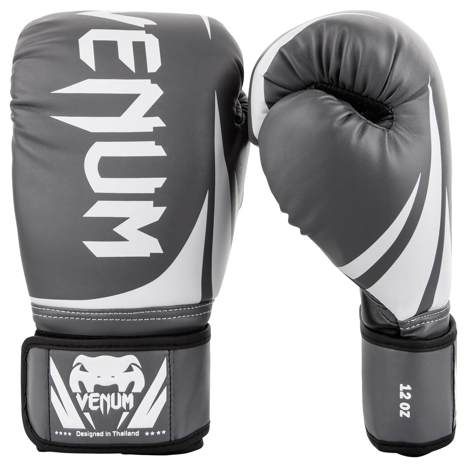 Перчатки боксерские Venum Challenger 2.0 Grey/White