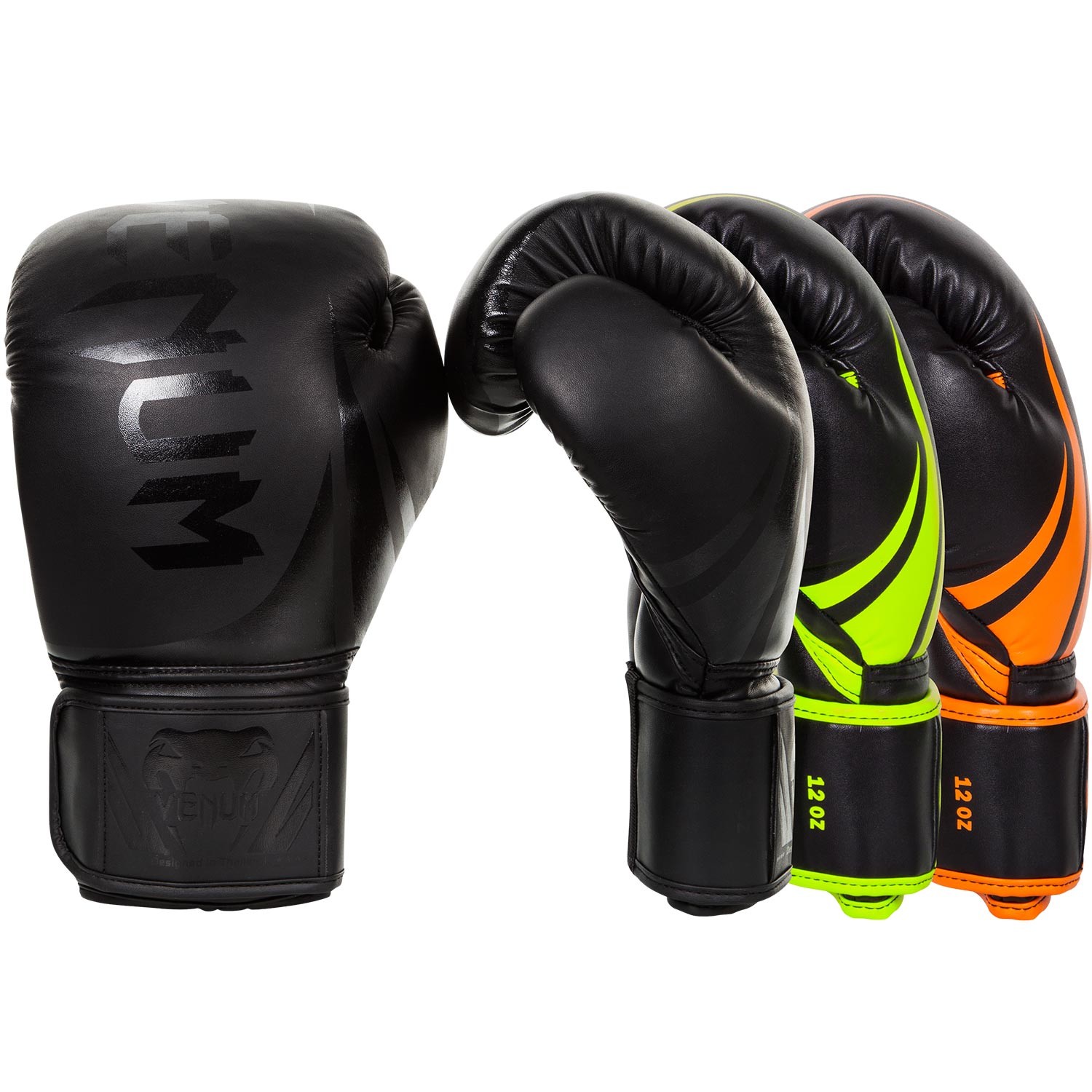 Перчатки боксерские Venum Challenger 2.0 Neo Black