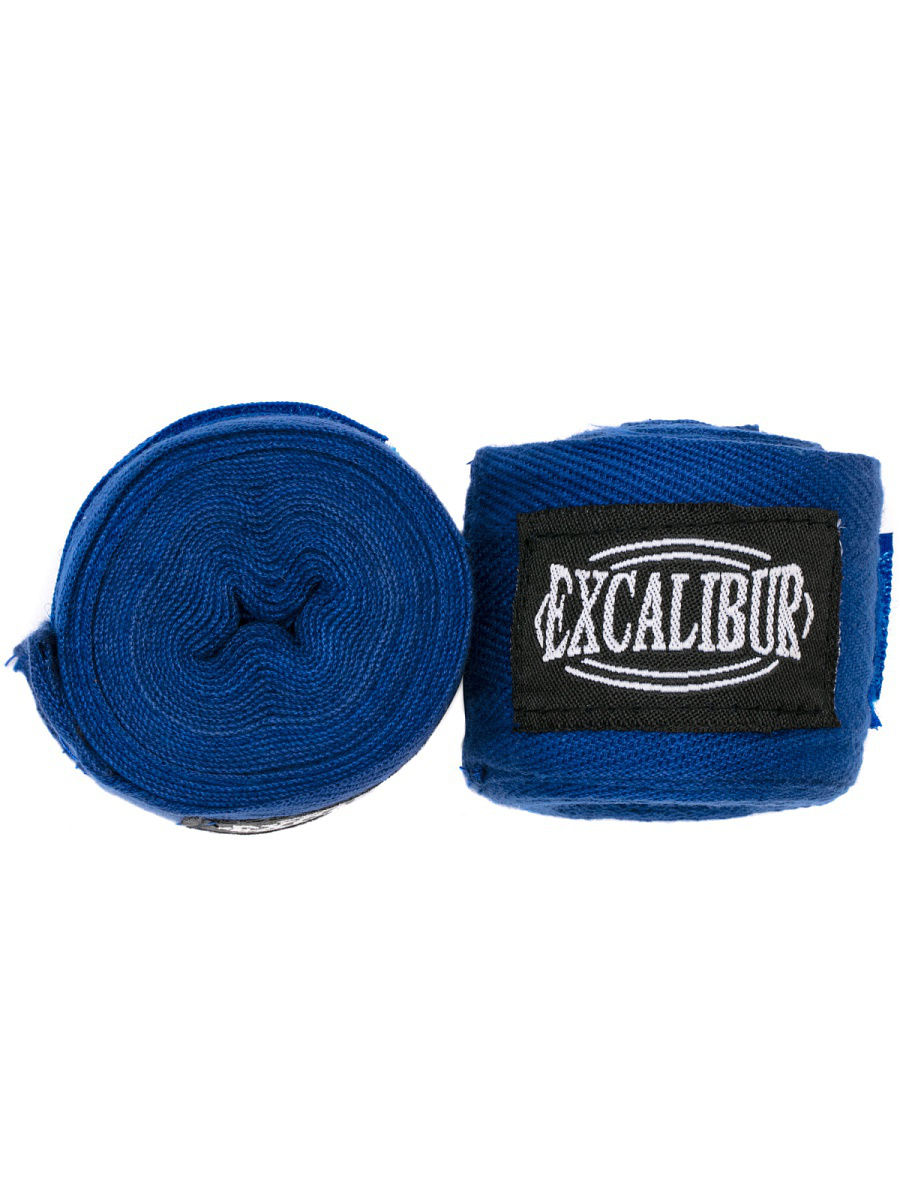 Бинты боксерские Excalibur Синие 3,5 м