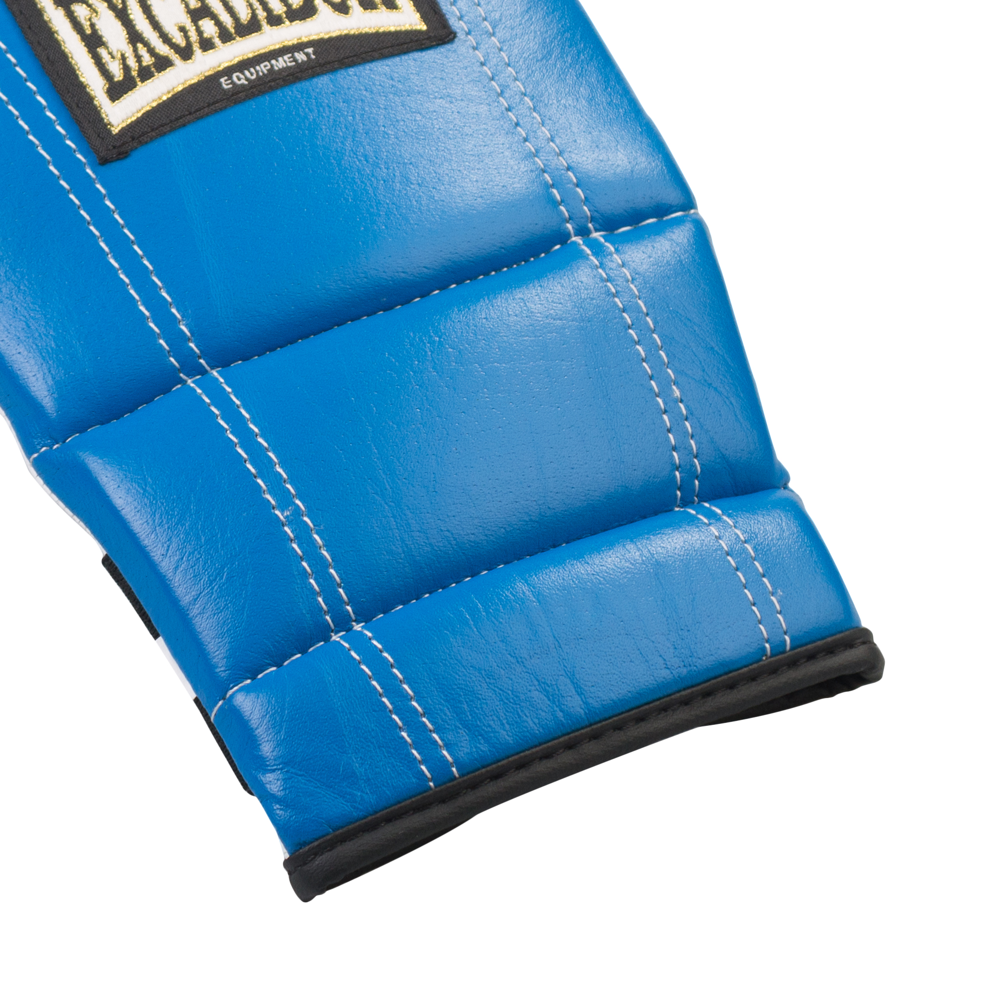 Перчатки снарядные Excalibur 603/02 Буйволиная кожа Leather - Blue/Ice