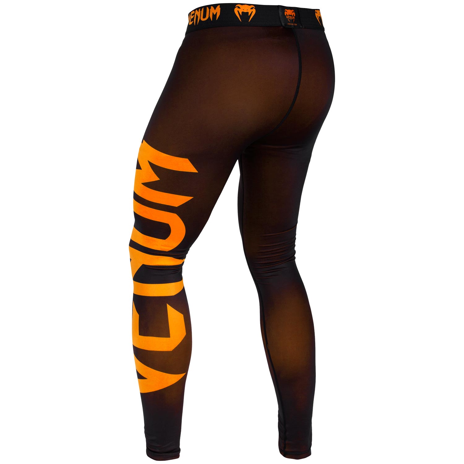 Компрессионные штаны Venum Giant Black/Orange