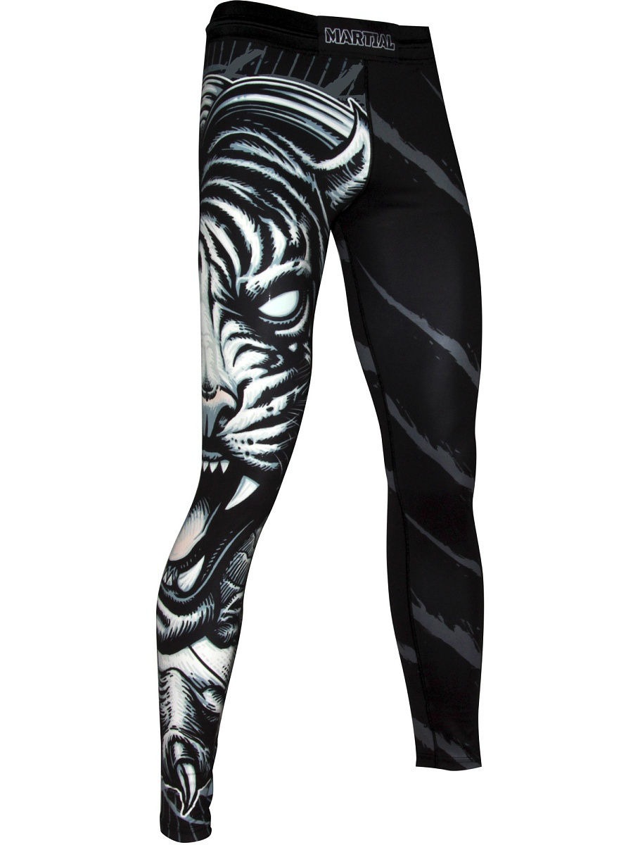 Компрессионные штаны Athletic pro. Tiger MSP-136